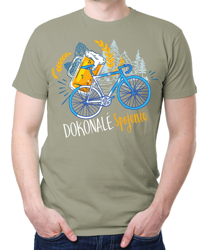 Cyklo pivné tričko - Dokonalé spojenie Cyklo pivné tričko - Dokonalé spojenie