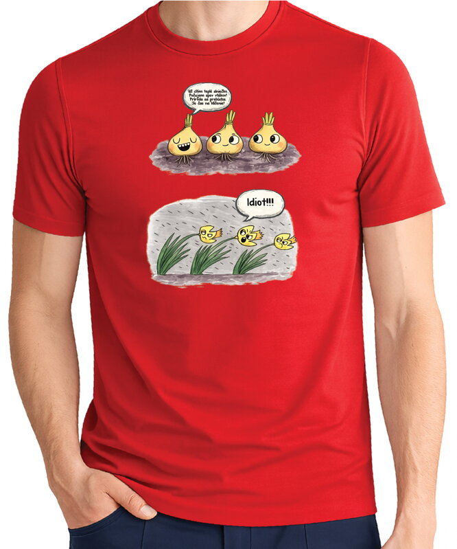 Tričko - Ide jar narcisy