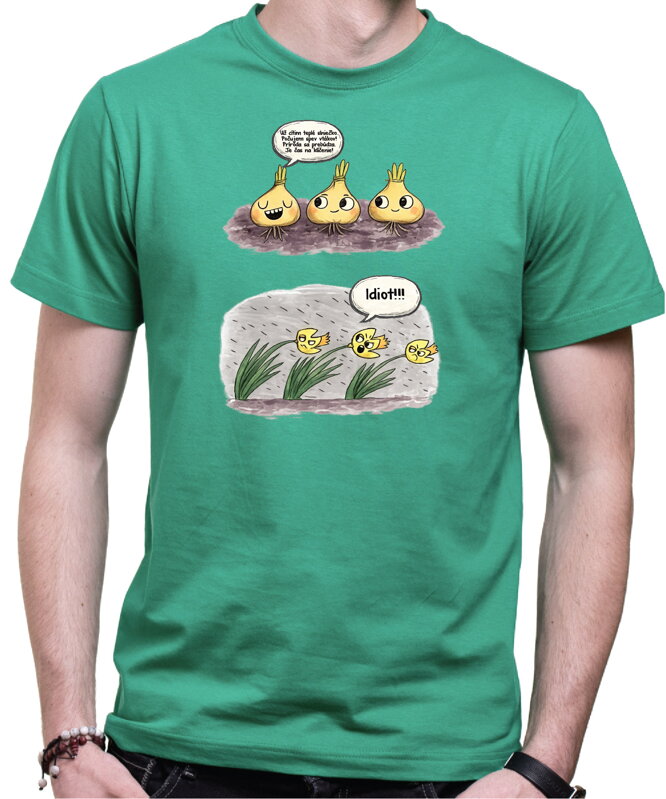 Tričko - Ide jar narcisy