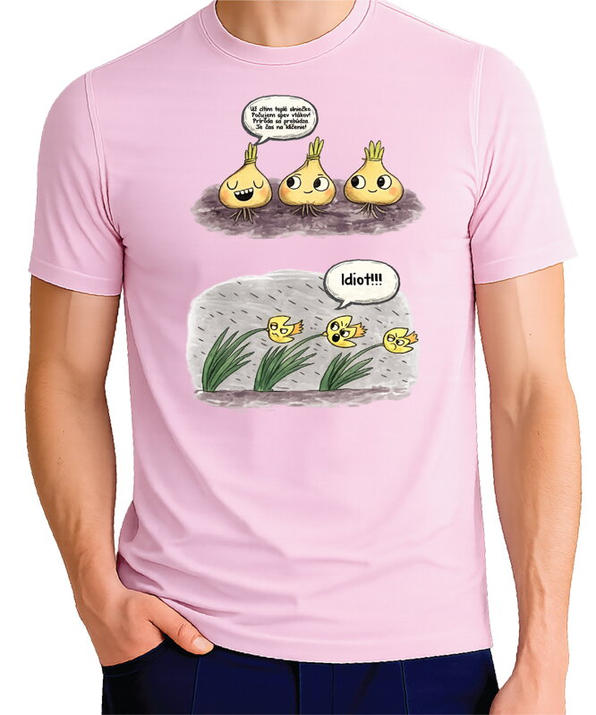 Tričko - Ide jar narcisy