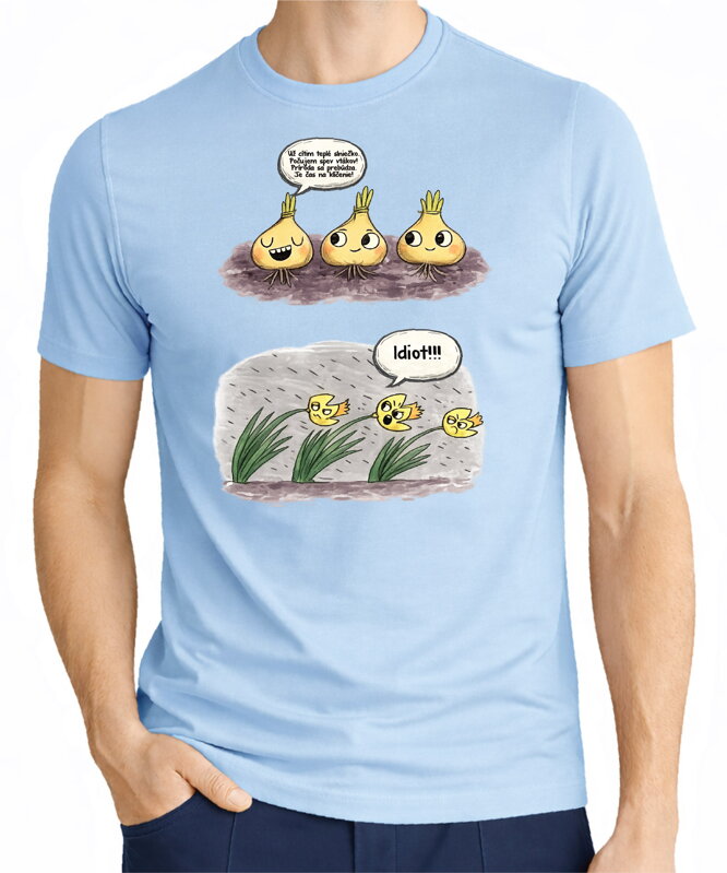 Tričko - Ide jar narcisy