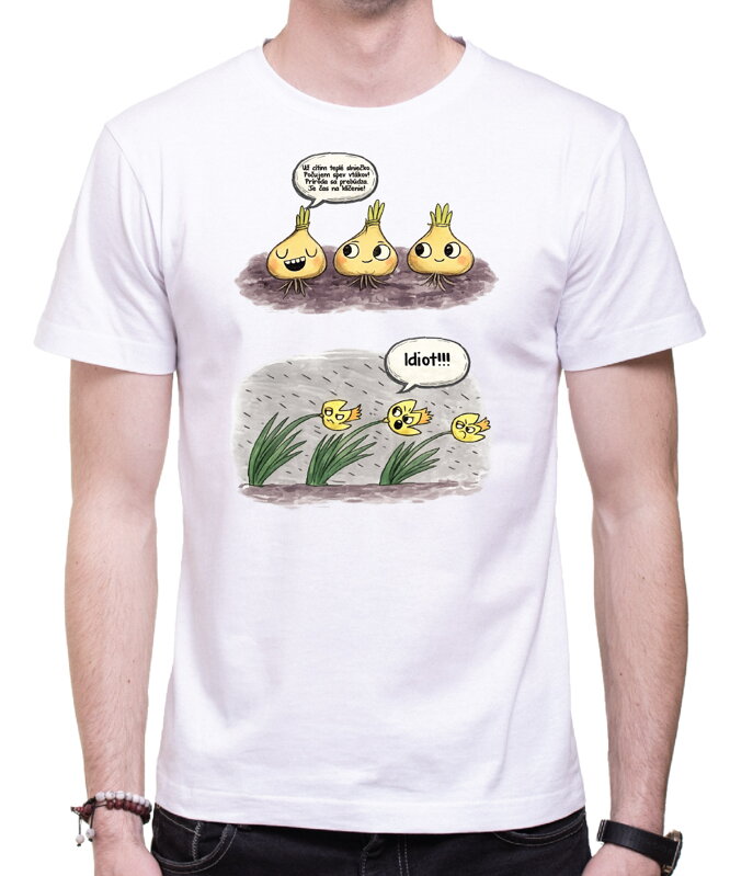 Tričko - Ide jar narcisy