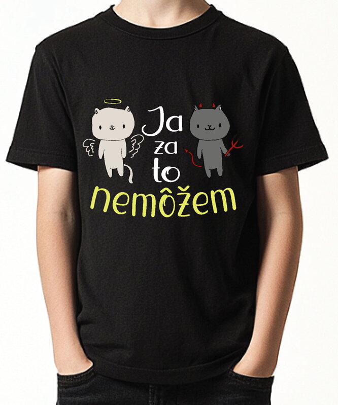 Detské tričko - Ja za to nemôžem