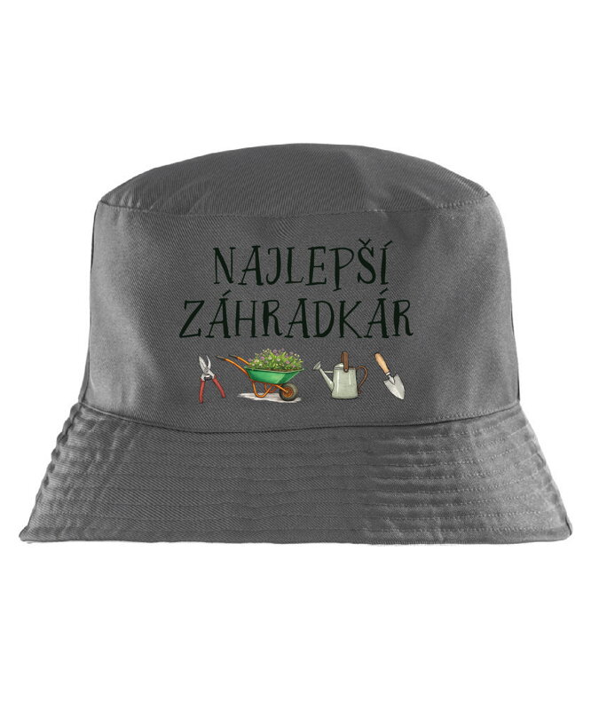 Klobúk s potlačou - Najlepší záhradkár