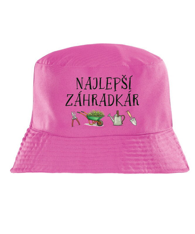 Klobúk s potlačou - Najlepší záhradkár