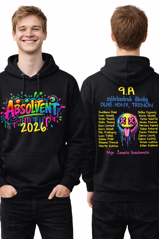 Absolventská mikina- Graffiti