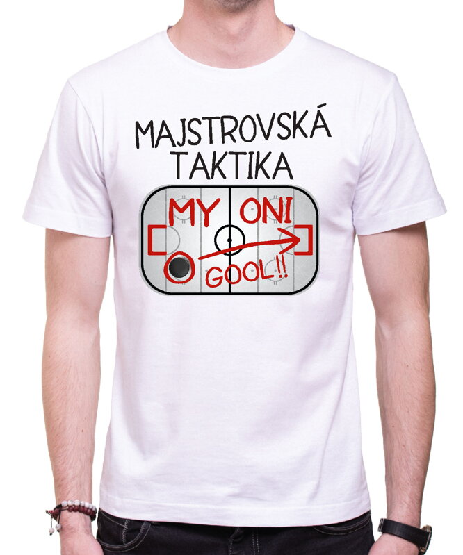 Hokejové tričko - Majstrovská taktika Hokejové tričko - Majstrovská taktika