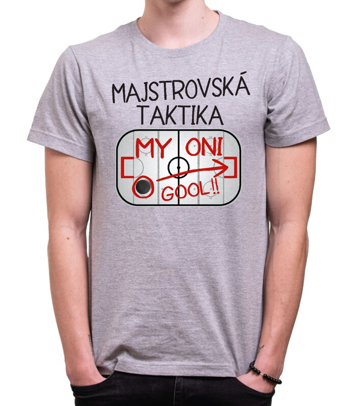 Hokejové tričko - Majstrovská taktika Hokejové tričko - Majstrovská taktika