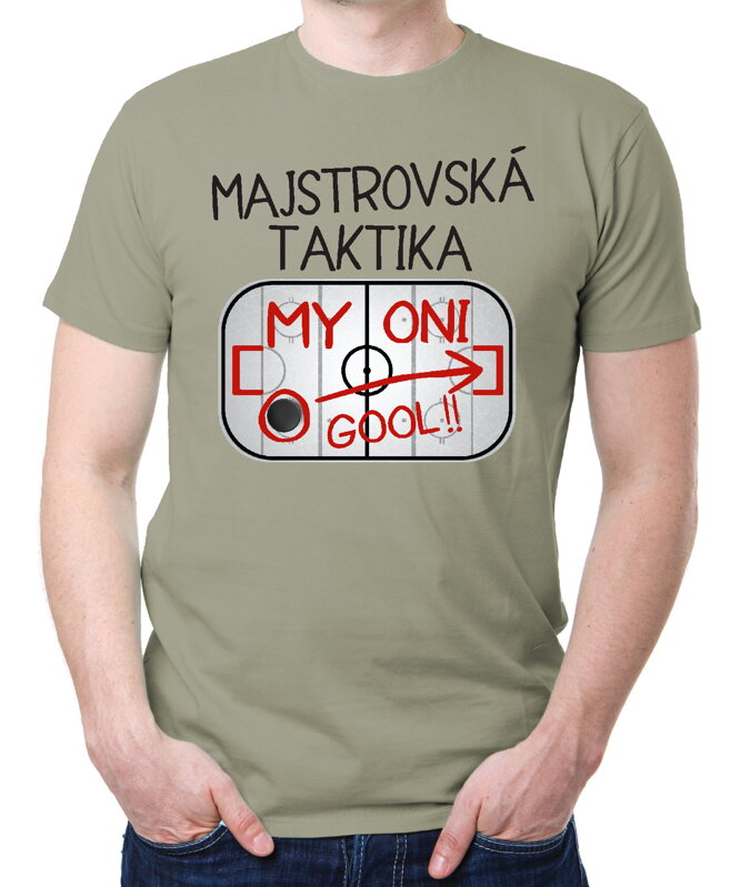 Hokejové tričko - Majstrovská taktika Hokejové tričko - Majstrovská taktika
