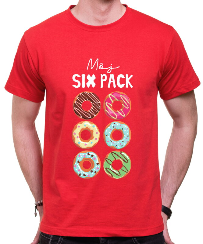 Tričko - Môj sixpack DONUTS Tričko - Môj sixpack DONUTS