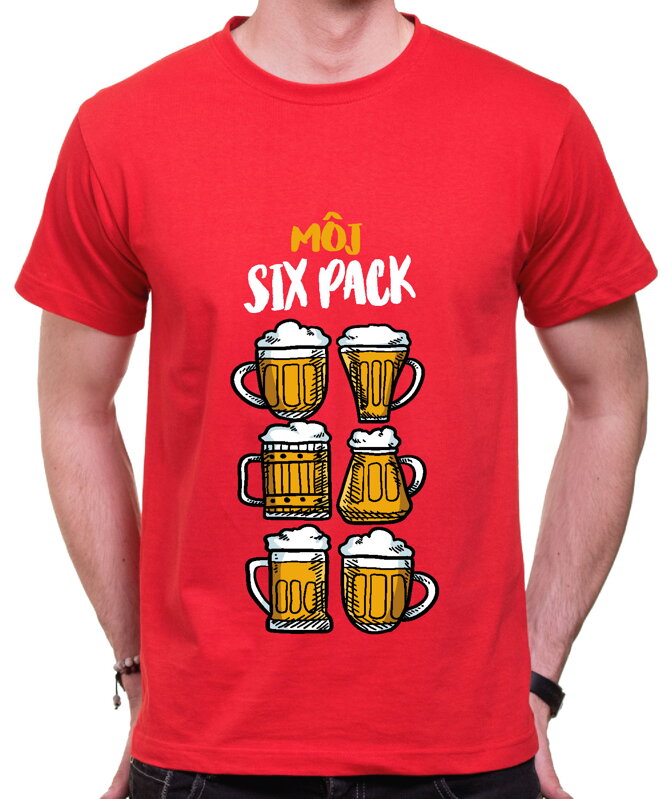 Tričko - Môj sixpack PIVO Tričko - Môj sixpack PIVO