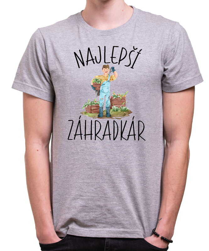 Tričko - Najlepší záhradkár / Najlepšia záhradkárka