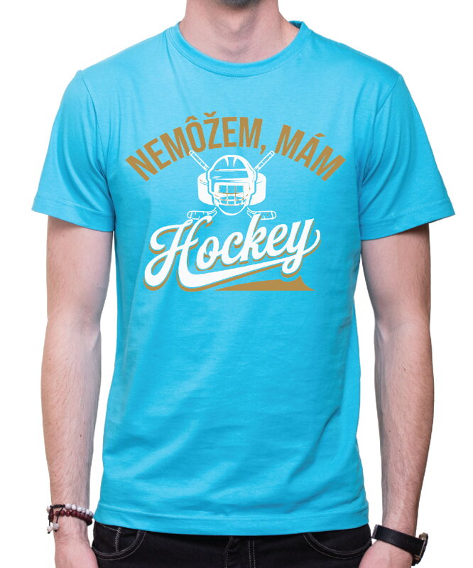 Tričko - Nemôžem, mám hockey