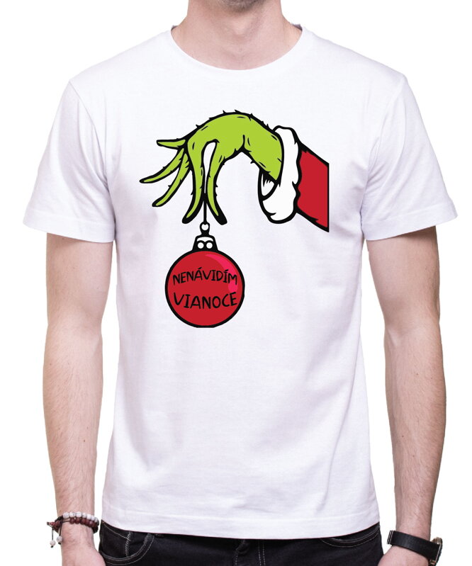 Vianočné tričko - Nenávidím Vianoce