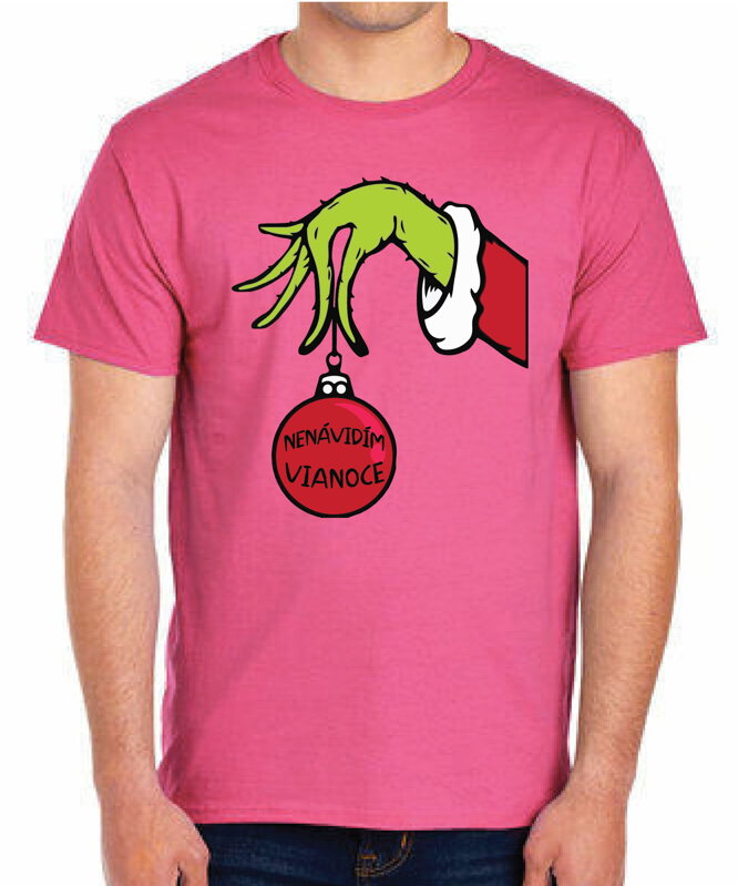 Vianočné tričko - Nenávidím Vianoce