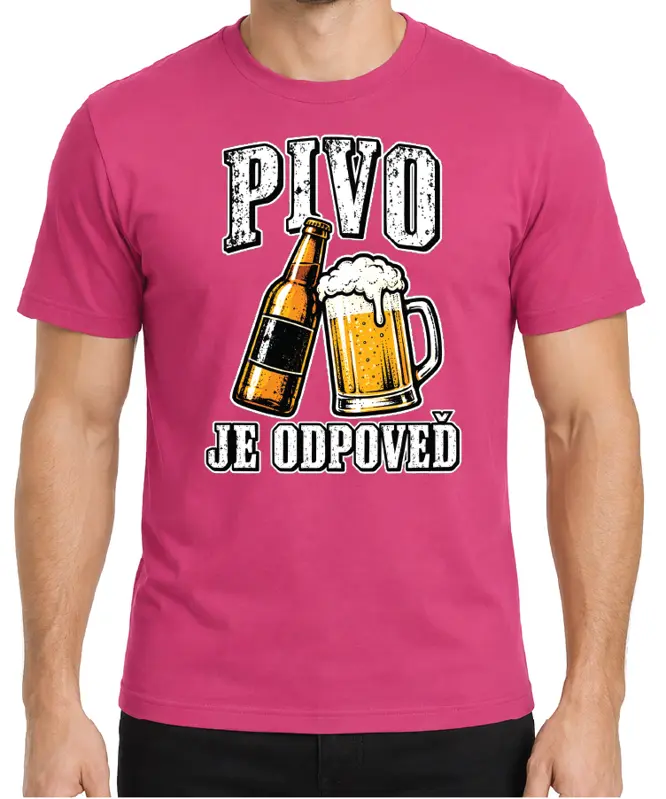 Tričko - Pivo je odpoveď