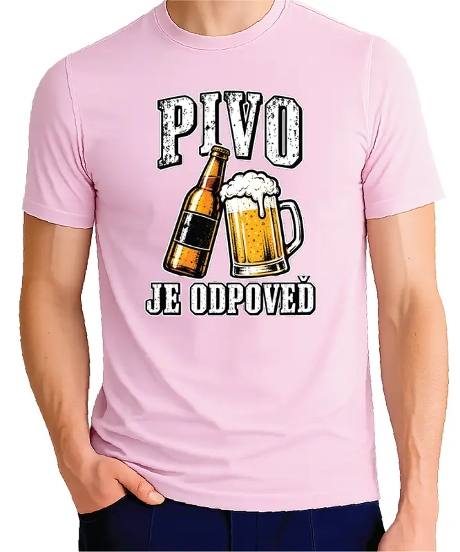 Tričko - Pivo je odpoveď