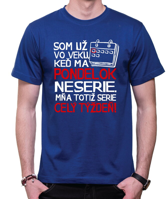Vtipné tričko - PONDELOK Vtipné tričko - PONDELOK