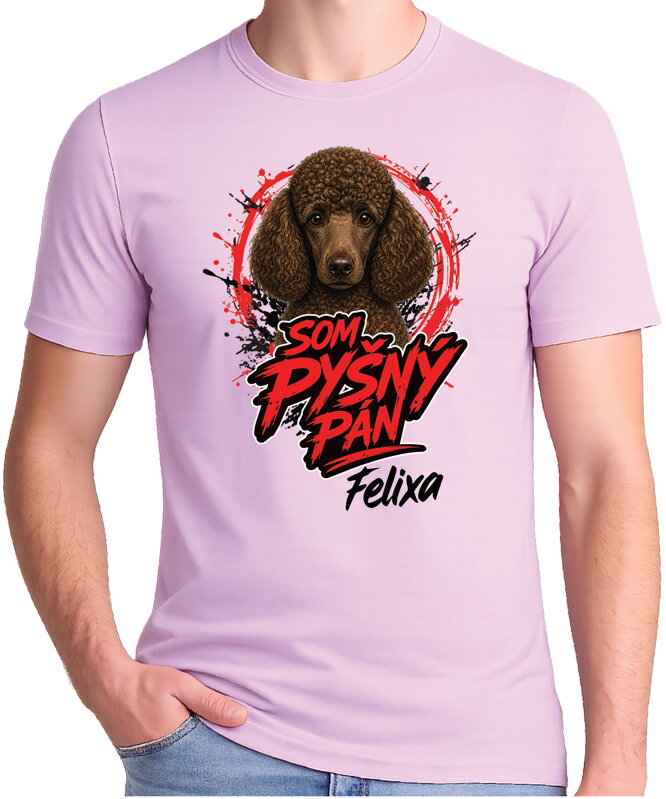 Tričko pre psíčkarov - Som pyšný pán - pudel