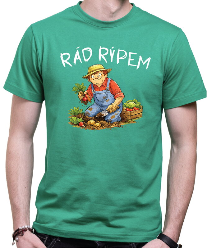 Pánske tričko - Rád rýpem