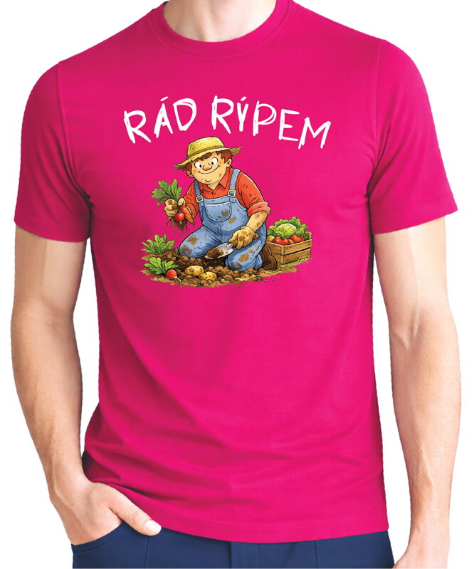Pánske tričko - Rád rýpem