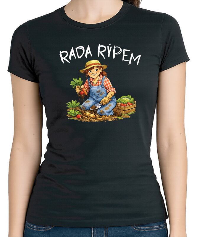 Dámske tričko - Rada rýpem