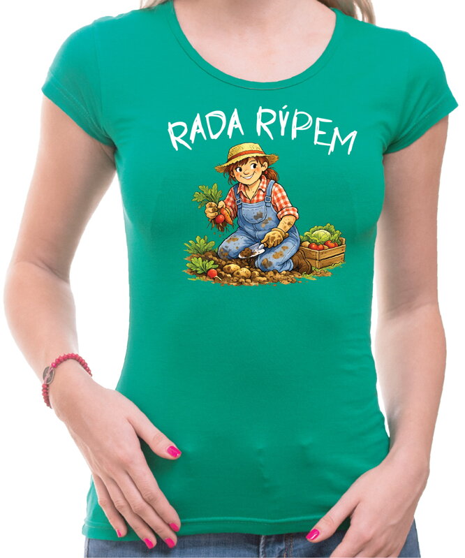Dámske tričko - Rada rýpem