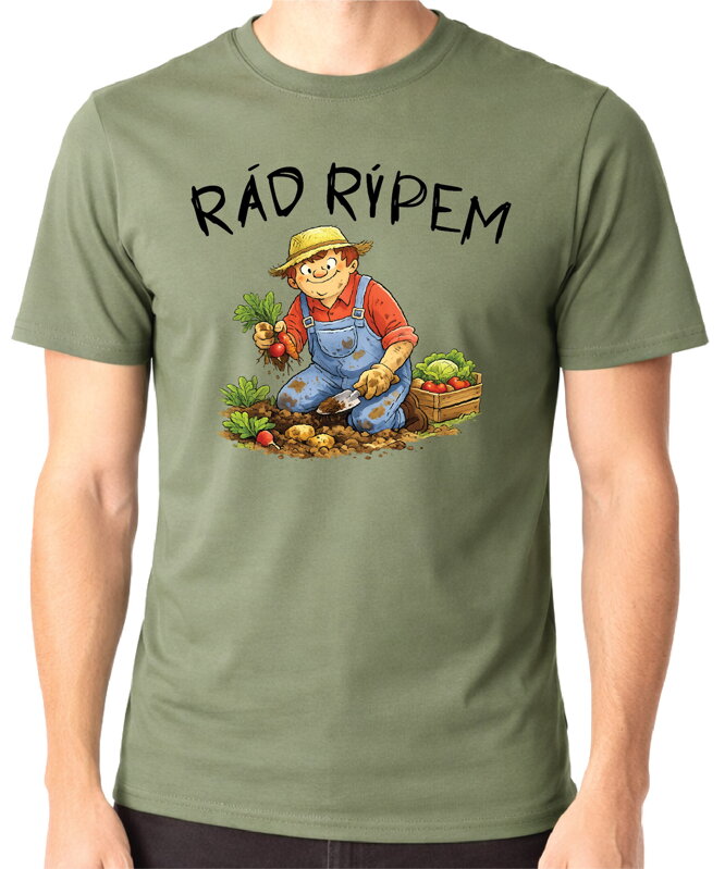 Pánske tričko - Rád rýpem