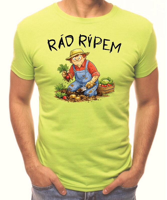 Pánske tričko - Rád rýpem