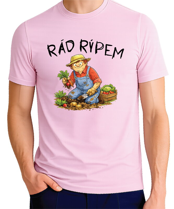 Pánske tričko - Rád rýpem