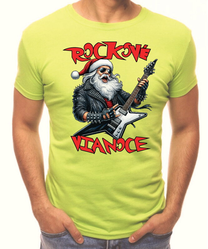 Vianočné tričko - Rockové Vianoce