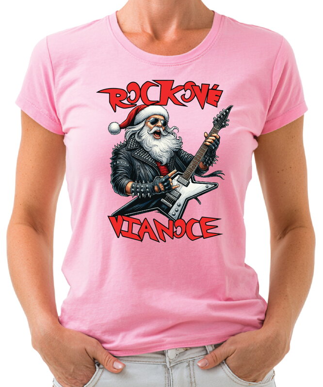 Vianočné tričko - Rockové Vianoce
