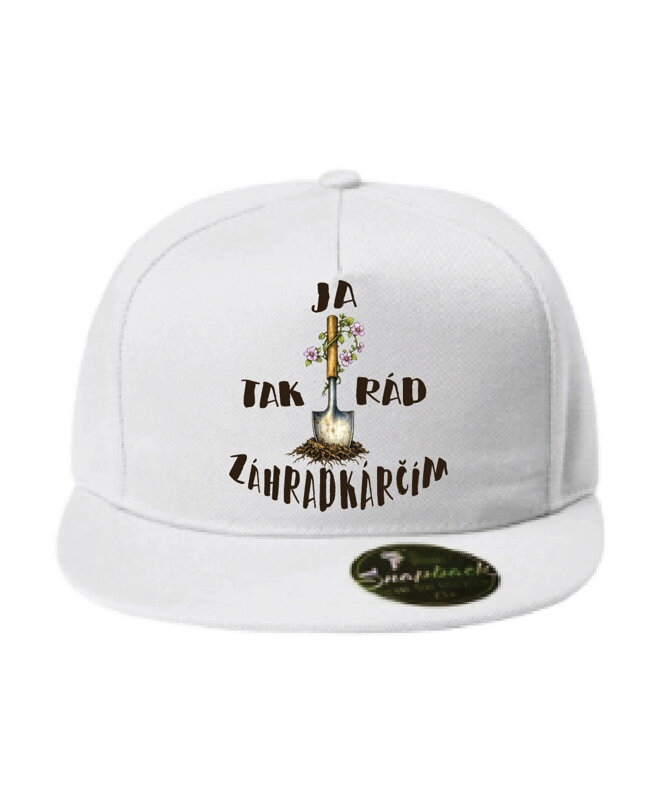 Šiltovka s potlačou - Ja tak rád záhradkárčim