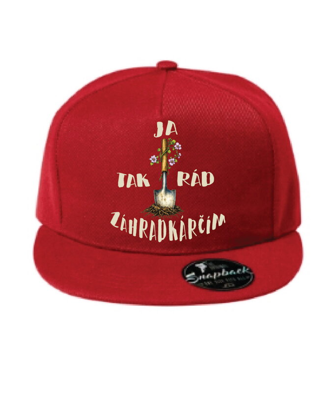 Šiltovka s potlačou - Ja tak rád záhradkárčim