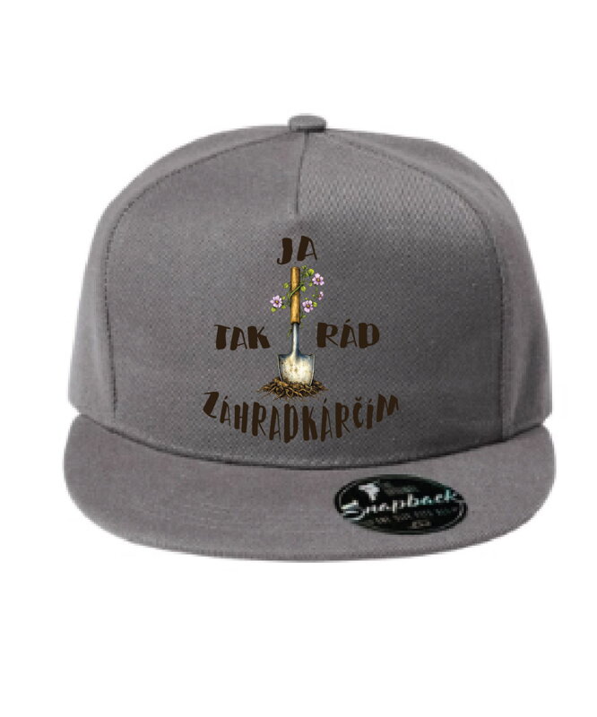 Šiltovka s potlačou - Ja tak rád záhradkárčim