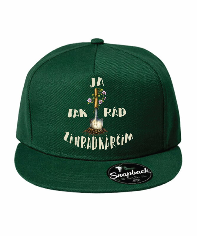 Šiltovka s potlačou - Ja tak rád záhradkárčim