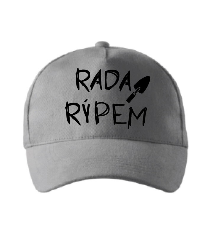 Šiltovka s potlačou - Rada rýpem