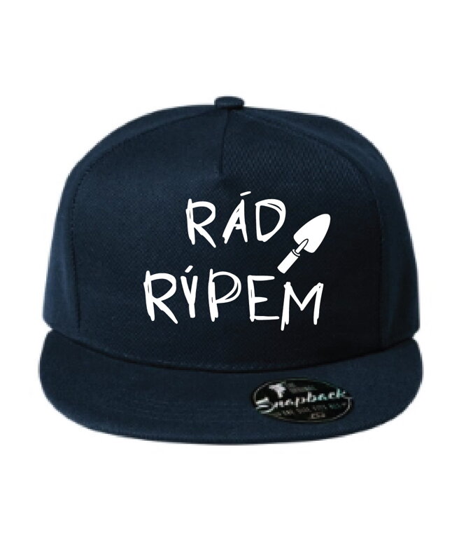 Šiltovka s potlačou - Rád rýpem