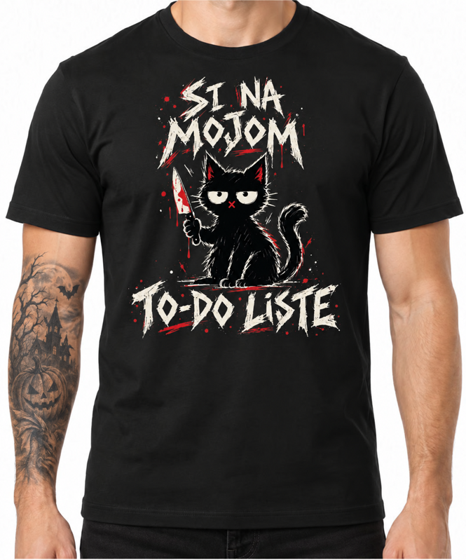 Tričko - Si na mojom TO-DO liste  (Halloween)