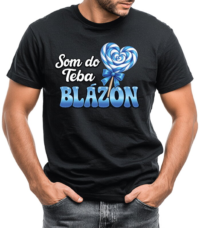 Pánske tričko - Som do teba blázon