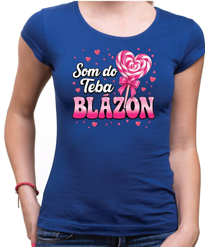 Dámske tričko - Som do teba blázon