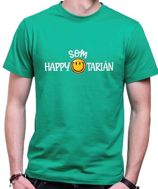 Tričko - Som HAPPYTARIÁN Tričko - Som HAPPYTARIÁN