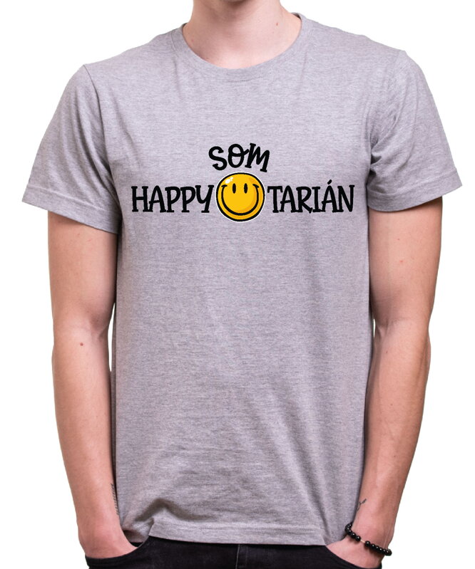 Tričko - Som HAPPYTARIÁN Tričko - Som HAPPYTARIÁN