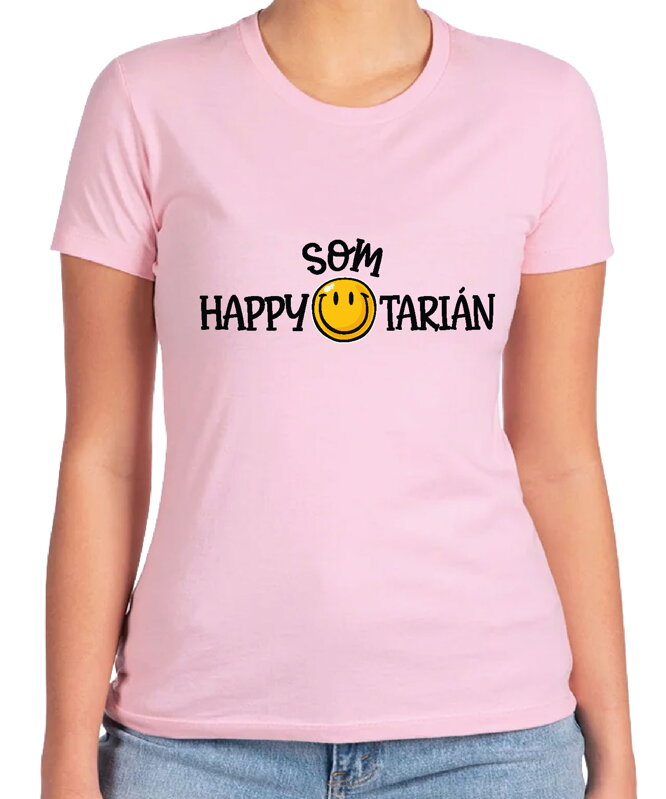 Tričko - Som HAPPYTARIÁN Tričko - Som HAPPYTARIÁN