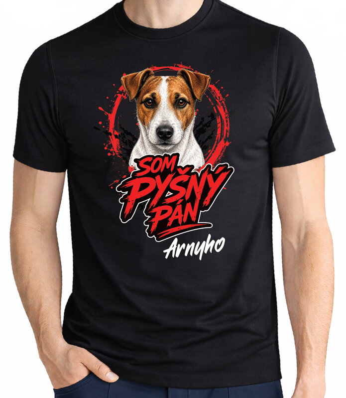 Tričko pre psíčkarov - Som pyšný pán - Jack Russell Teriér