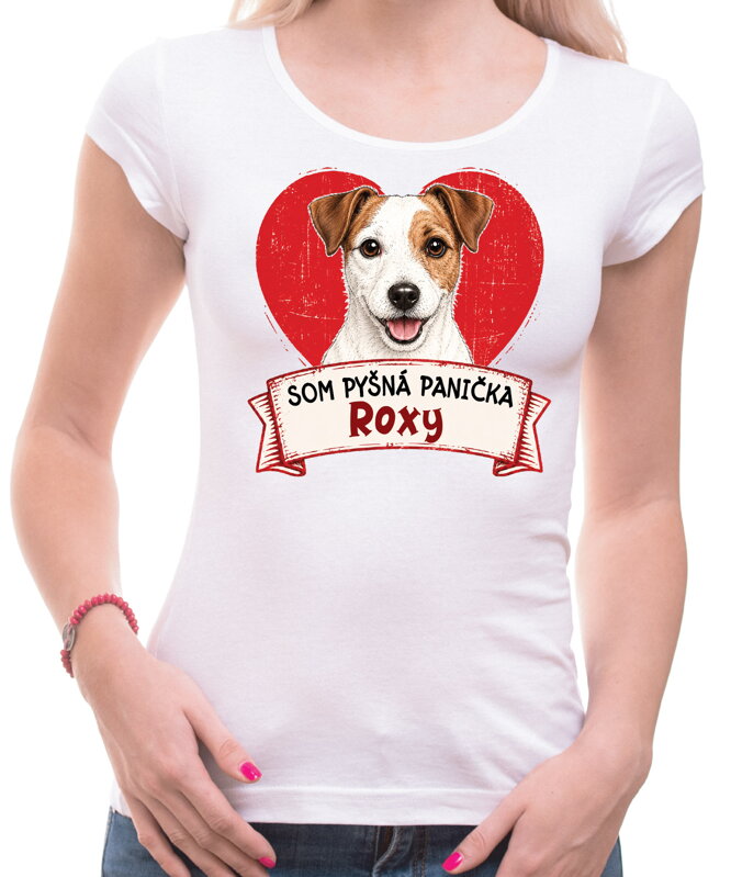 Tričko pre psíčkarky - Som pyšná panička - Jack Russell teriér