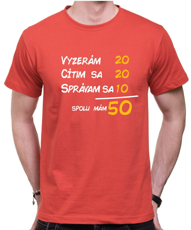 Narodeninové tričko - Spolu mám 50 Narodeninové tričko - Spolu mám 50