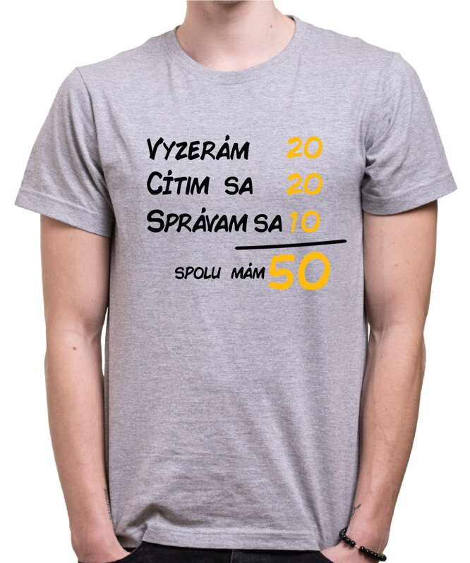 Narodeninové tričko - Spolu mám 50 Narodeninové tričko - Spolu mám 50