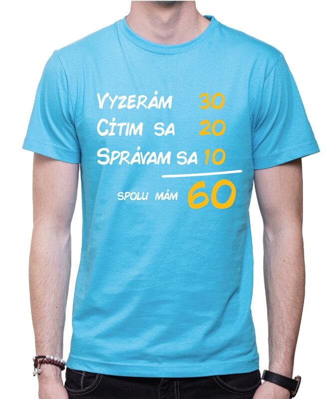 Narodeninové tričko - Spolu mám 60 Narodeninové tričko - Spolu mám 60