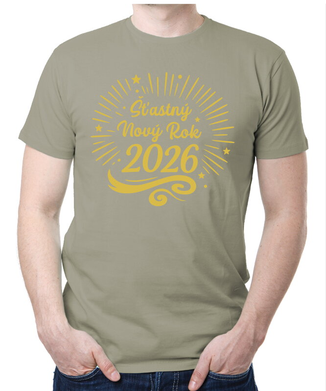 Silvestrovské tričko - Šťastný Nový Rok 2026